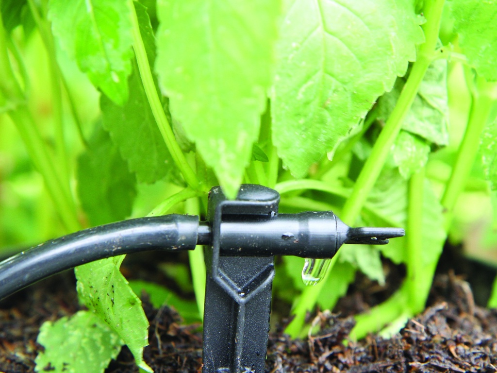 ADJUSTABLE ENDLINE DRIPPERS 6" SPIKE , 0-5 L/H