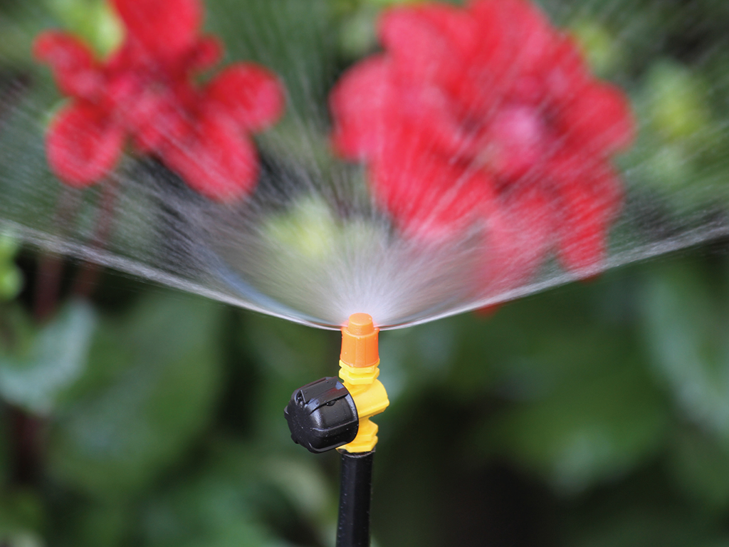 MICRO ADJUSTABLE MICRO SPRAY JET 180° X FAN