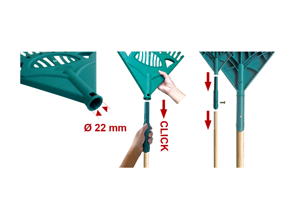 Quick Connection for Lawn Rake