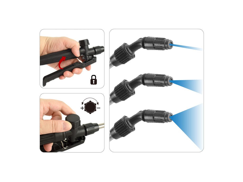 PRO-SPRAY VITON BACKPACK PRESSURE SPRAYER PV1600 Capacity:16.0 Litres