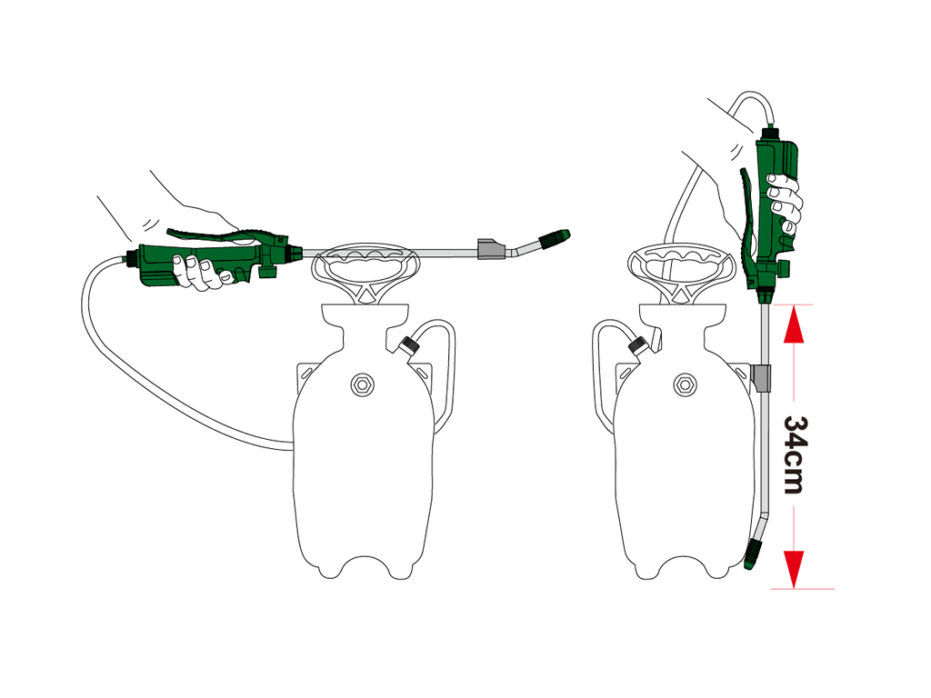 PRESSURE SPRAYER , 6 Litres