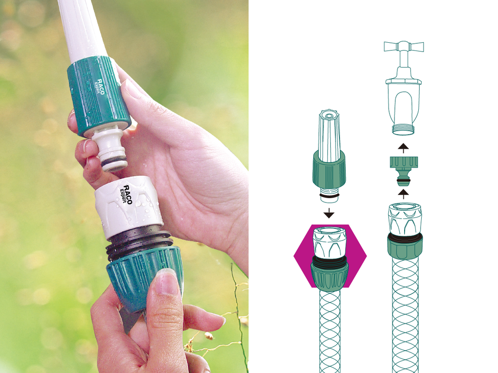 UNIVERSAL HOSE CONNECTOR  (Size: 13mm-19mm) 