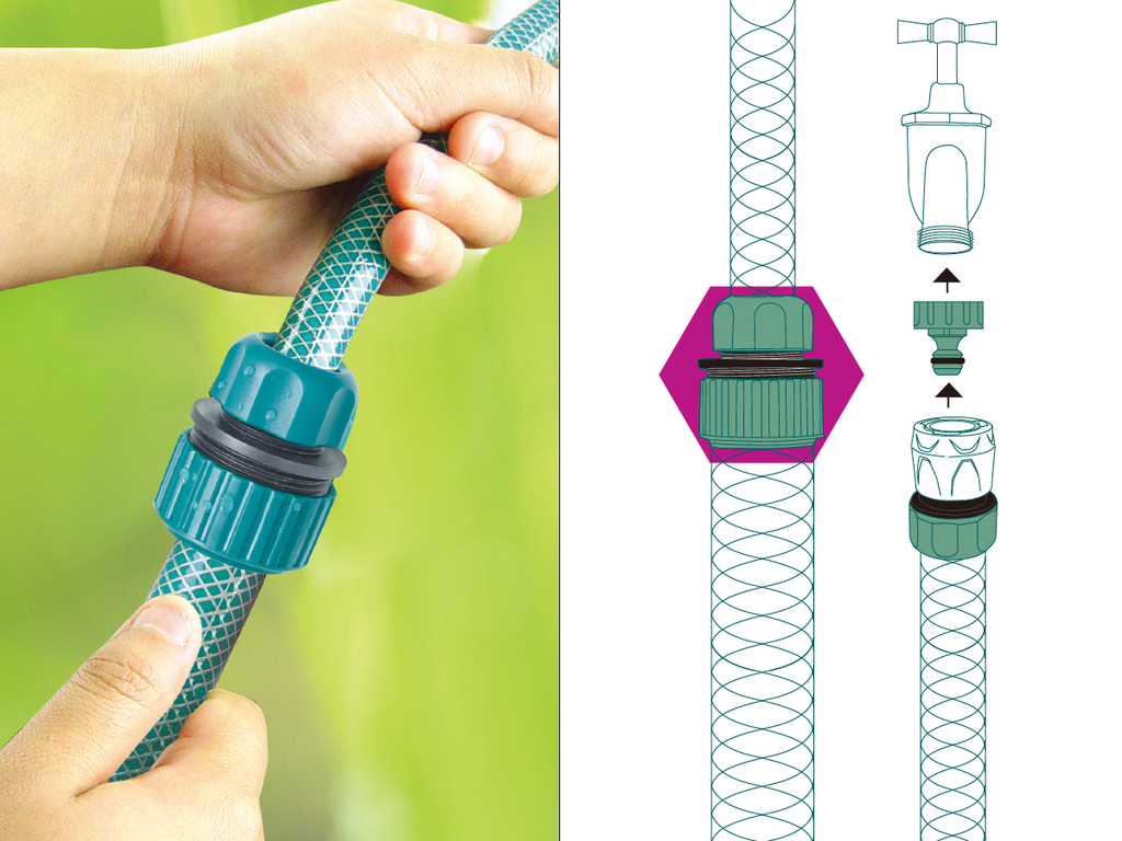 HOSE REPAIRER (Size: 13mm & 19mm) 