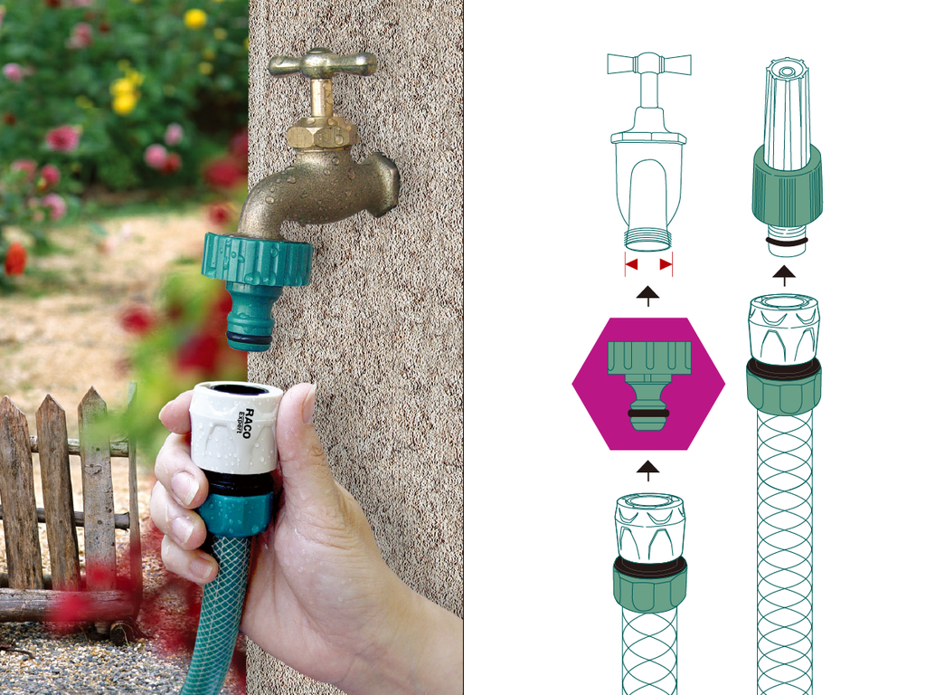 FEMALE TAP ADAPTOR  (Size: 1") 