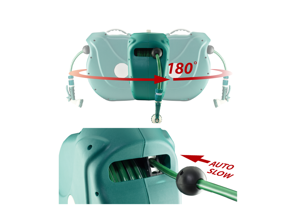 AUTO REWIND WALL-MOUNTED REEL AR20