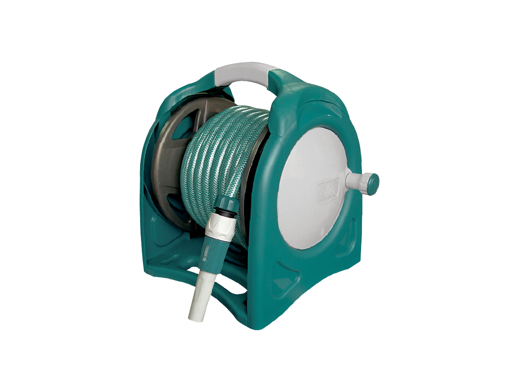 COMPACT GARDEN HOSE REEL SET
