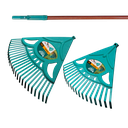 "Connexion-System" Plastic Lawn Rake Set  "L + XL"