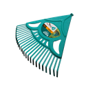 Plastic Lawn Rake "XL", Rake only