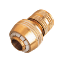 PRO-FLOW BRASS HOSE CONNECTOR (Size: 15mm) 