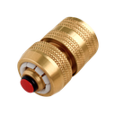 PRO-FLOW BRASS AQUA STOP CONNECTOR (Size: 13mm) 