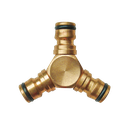 PRO-FLOW BRASS 3-WAY COUPLING