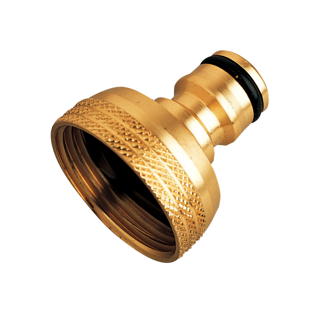 PRO-FLOW BRASS FEMALE TAP ADAPTOR (Size: 1") 