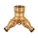 PRO-FLOW BRASS DUAL TAP DISTRIBUTOR (Size:3/4" & 1")