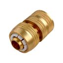 PRO-FLOW BRASS HOSE CONNECTOR (Size: 13mm) 