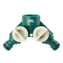 DUAL TAP DISTRIBUTOR (Size: 3/4") 