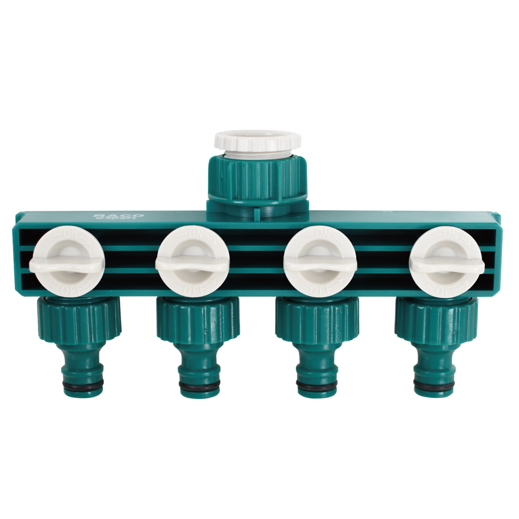 4-WAY WATER DISTRIBUTOR (Size: 3/4" & 1")  