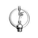 METAL CIRCULAR SPRINKLER HEAD