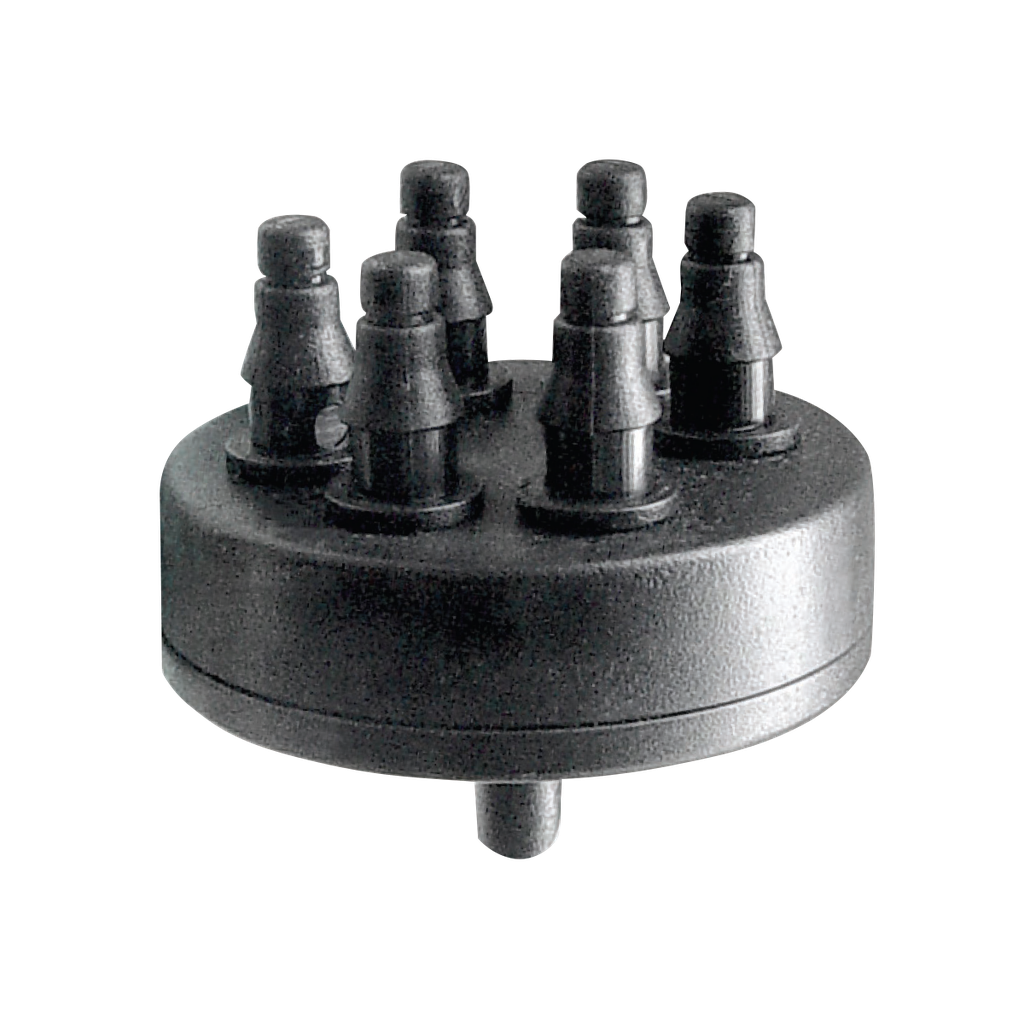 6-OUTLET MANIFOLD , with 4mm Inlet