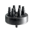 6-OUTLET MANIFOLD , with 4mm Inlet