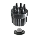 6-OUTLET MANIFOLD , with 1/2" F-Threaded Riser Inlet