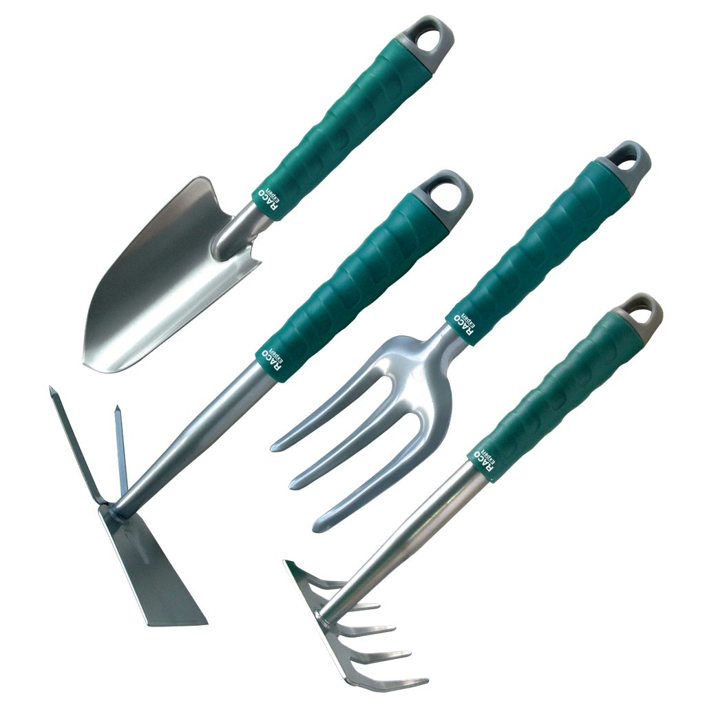 RACO STANDARD TYPE 4-PC GARDEN TOOL SET 