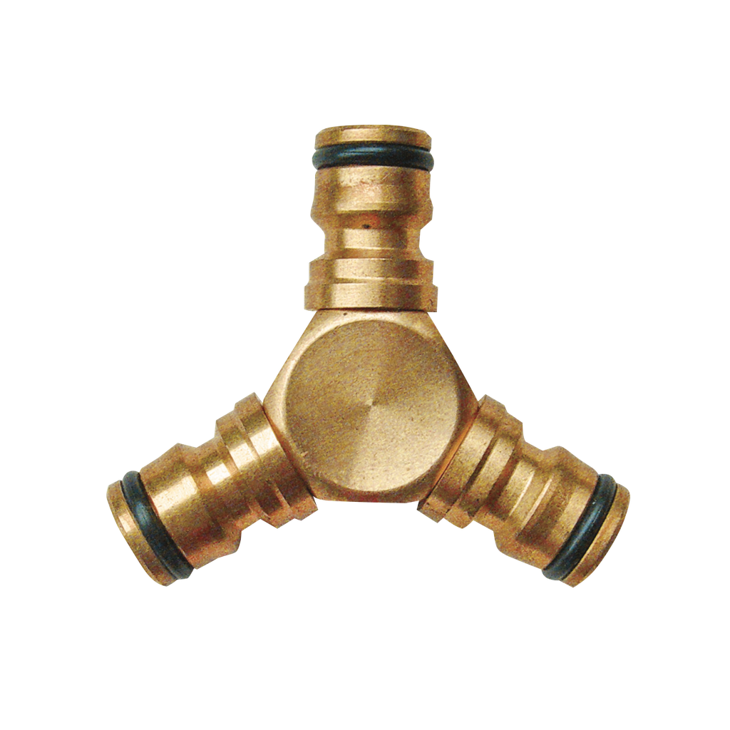 PRO-FLOW BRASS 3-WAY COUPLING
