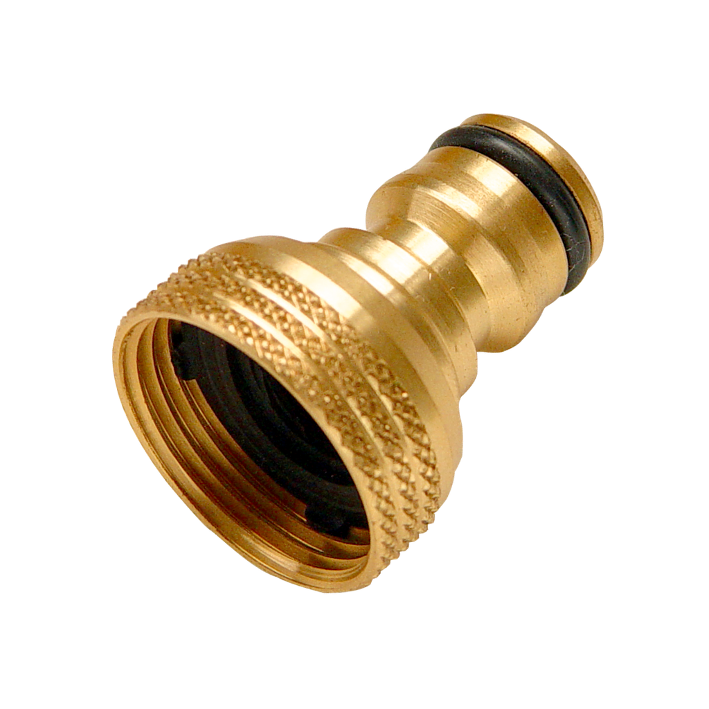 PRO-FLOW BRASS FEMALE TAP ADAPTOR (Size: 3/4") 
