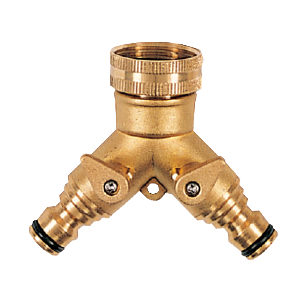PRO-FLOW BRASS DUAL TAP DISTRIBUTOR (Size:3/4" & 1")