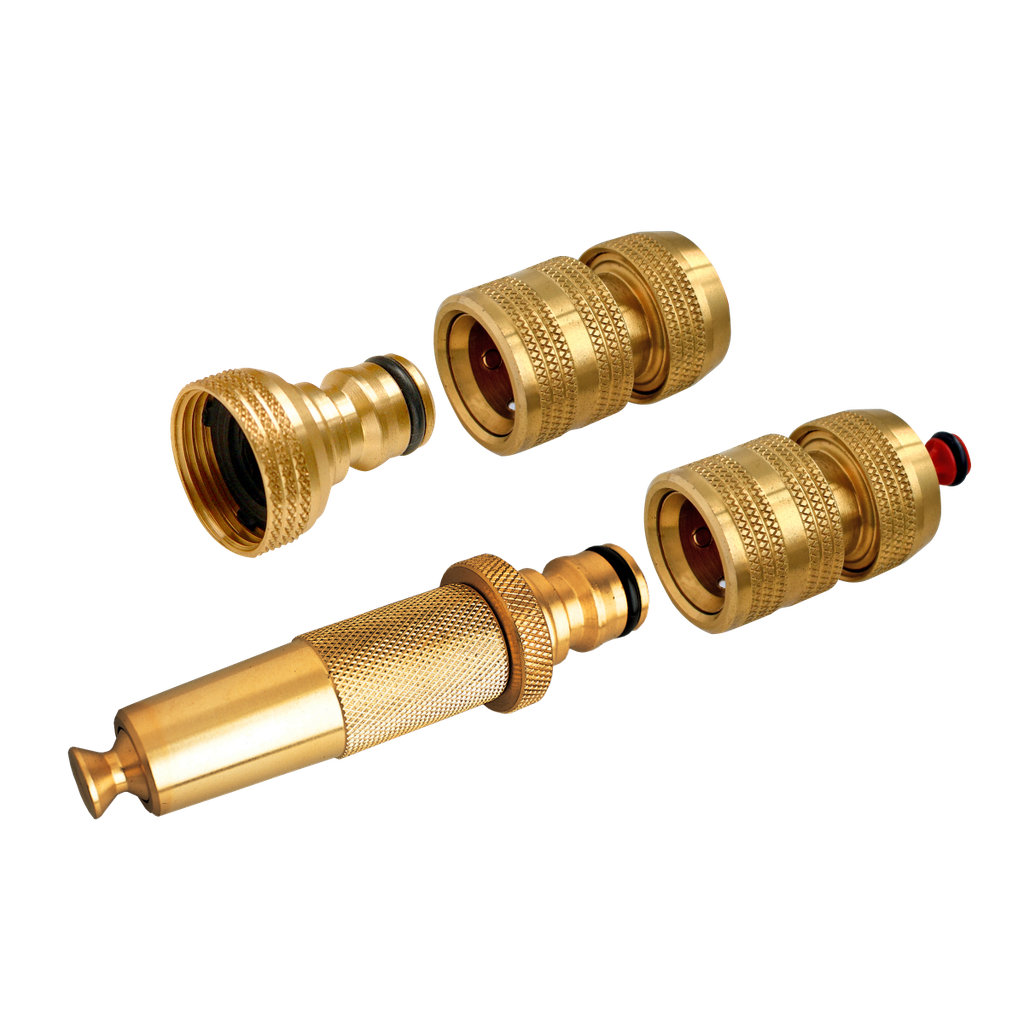 PRO-FLOW 4-PC BRASS STARTER KIT