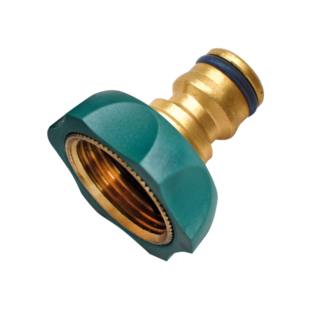 PRO-FLOW BRASS-TPR FEMALE TAP  ADAPTOR (Size: 3/4") 