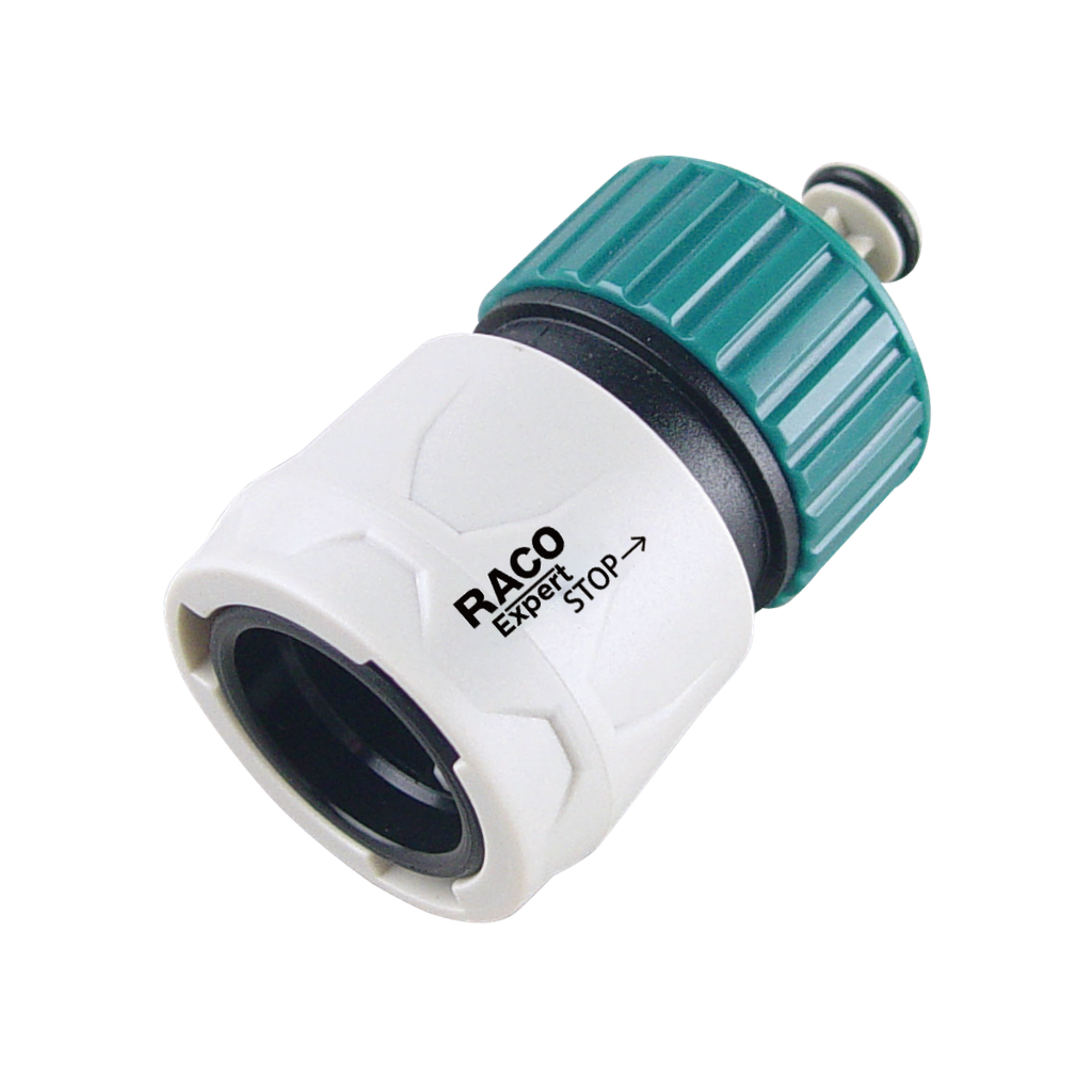 3/4" MEGA-FLOW AQUA STOP CONNECTOR (Size: 19mm) 