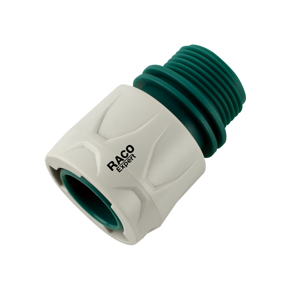 MALE THREADED HOSE CONNECTOR  (Size:3/4")