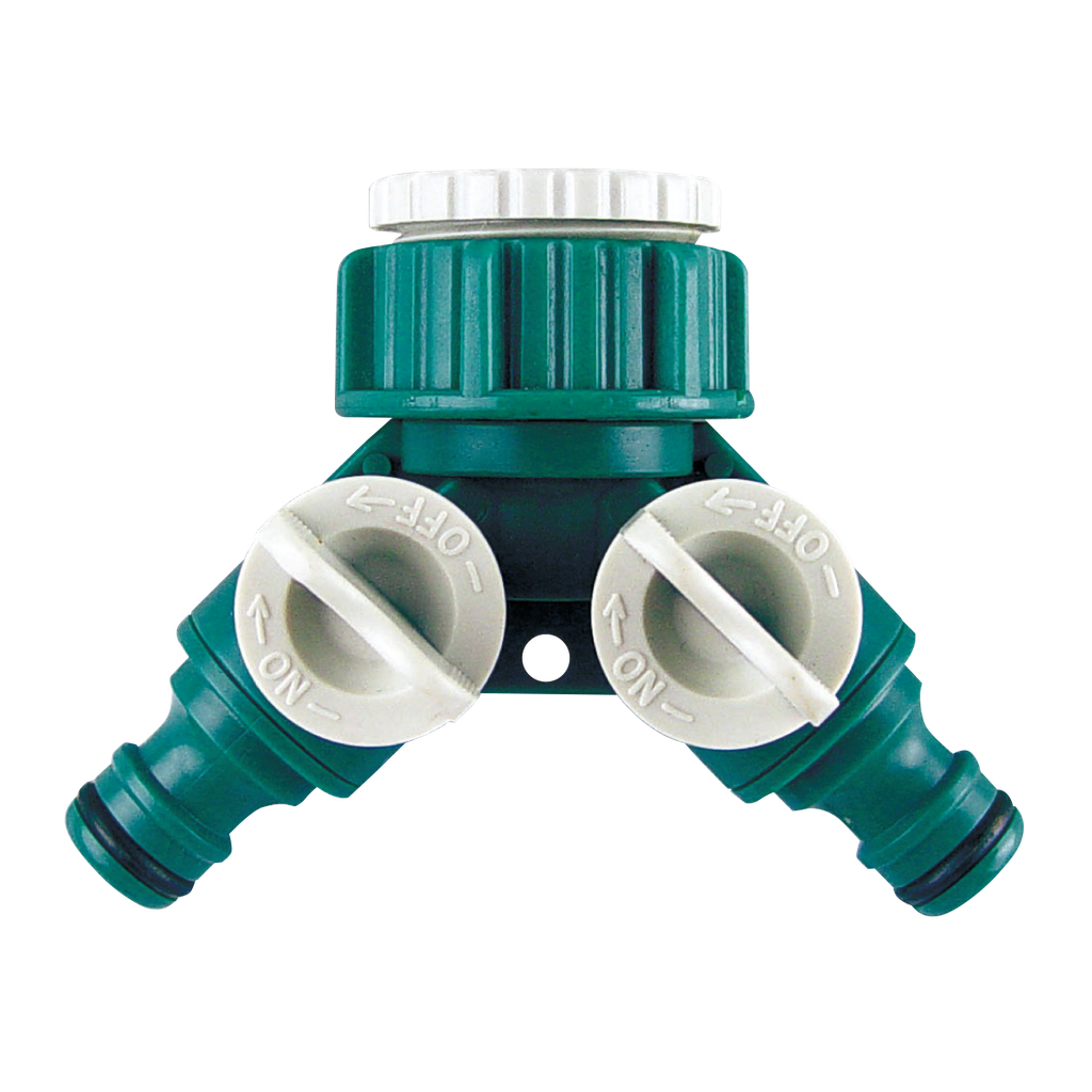 DUAL TAP DISTRIBUTOR (Size: 3/4" & 1" ) 