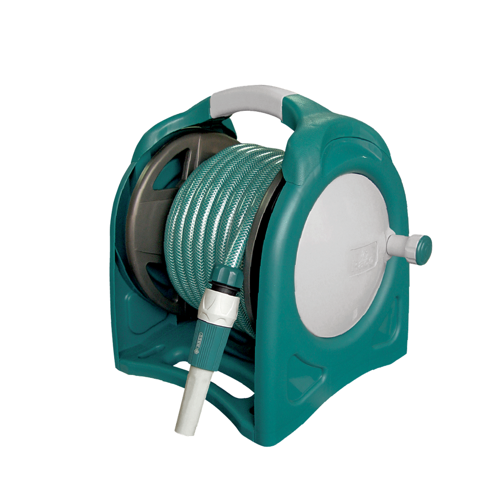 COMPACT GARDEN HOSE REEL SET