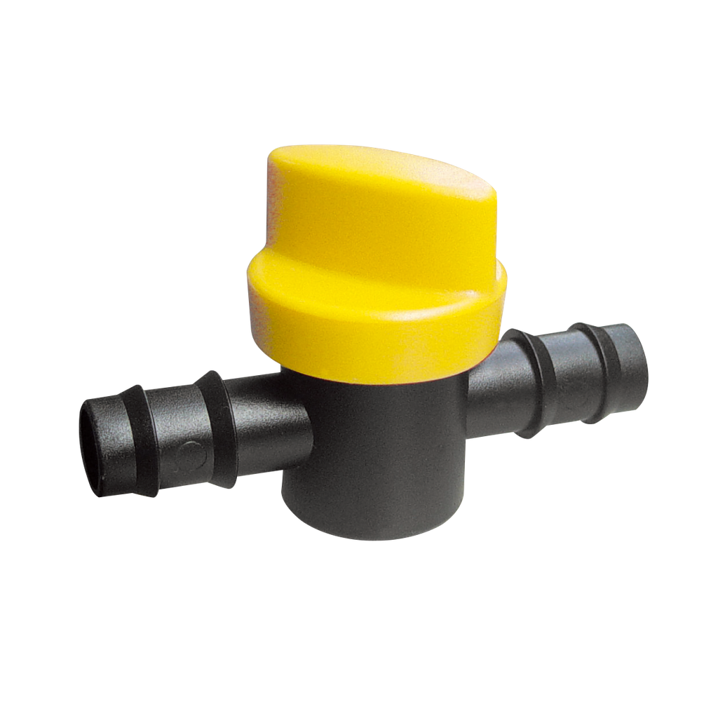 DOUBLE BARBED VALVE , for 1/2" Tube